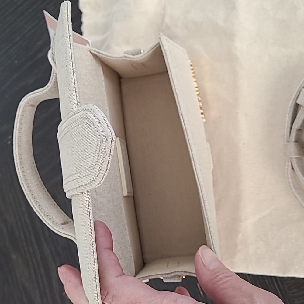 NWOT Jacquemus Le Bambino Top Handle Flap Bag - Picture 13 of 14